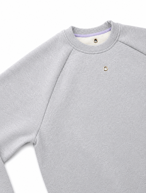 Heather Grey Set ( Sweatshirt & Sweatpants)