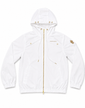 White Windbreaker